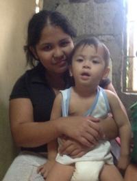 Aiden, a2 year old that never walked, was healed.